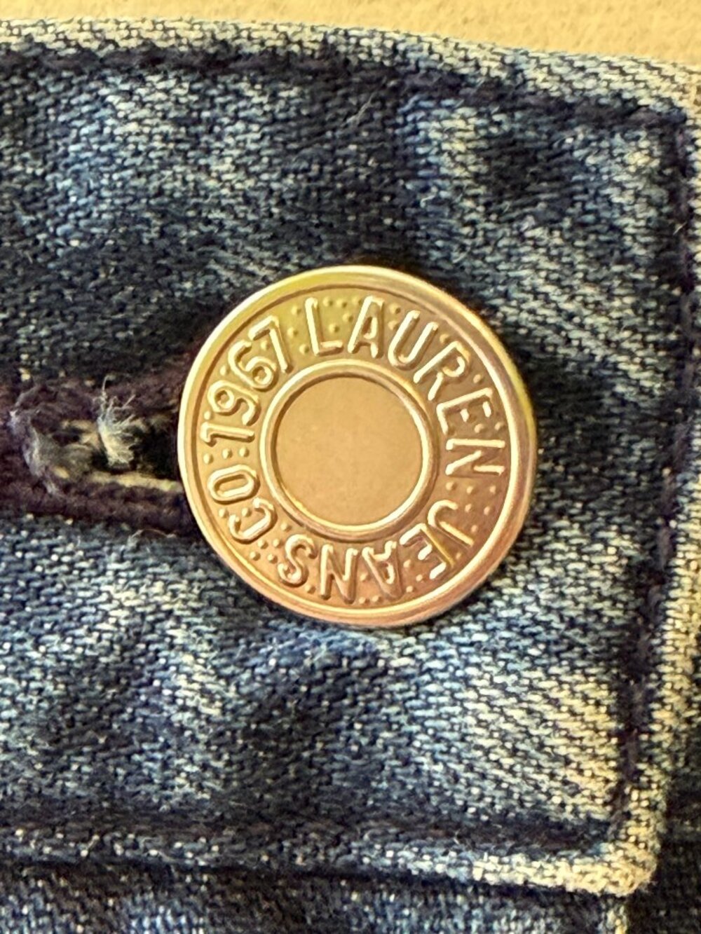 Vintage Lauren Jeans Co Ralph Lauren Denim Maxi Skirt - Picture 9 of 16